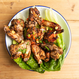 Suya Seasoned Chicken Wings Platter
