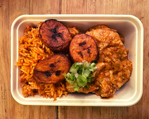 Ready Meals Delivered | 1 x Stew Jollof Box ( Chicken Groundnut) 